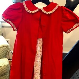Zuccini Red Corduroy Dress, size 6X